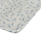 Planche À Découper Flecks Aléatoires, Spectacles, Vert Sage, Bleu Dus (Coin)