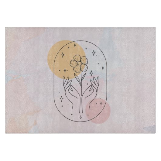 Planche À Découper Fleur (Devant)