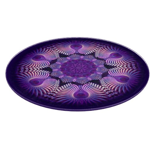 Planche À Découper Fleur Apophyse Kaleidoscope I (Coin)