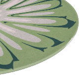 Planche À Découper Fleur blanche simple (Coin)