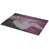 Planche À Découper Fleur Clematis Blanche Et Rose (Coin)