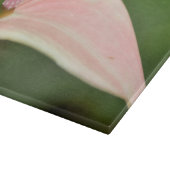 Planche À Découper Fleur d'anthurium rose Kauai, Hawaii (Coin)