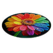 Planche À Découper Fleur d'art à pétale arc-en-ciel (Coin)