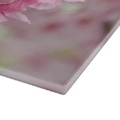 Planche À Découper Fleur de cerisier, Photographie rose (Coin)