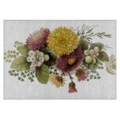 Planche À Découper Fleur de chrysanthème mère florale (Devant)