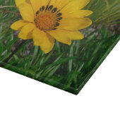 Planche À Découper Fleur de Gazania jaune (Coin)