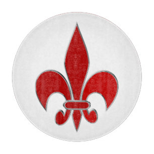 Planche À Découper Fleur de Lis