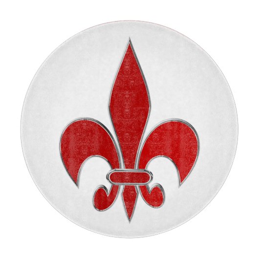 Planche À Découper Fleur de Lis (Devant)