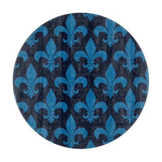 Planche À Découper Fleur de lis Motif Classic (Devant)