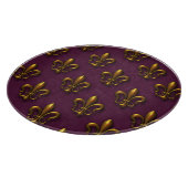 Planche À Découper Fleur De Lis Pattern (Coin)