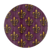 Planche À Découper Fleur De Lis Pattern (Devant)