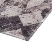 Planche À Découper fleur de lis rustique sur le diamant (Coin)