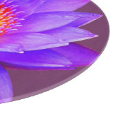 Planche À Découper Fleur de lotus violette (Coin)