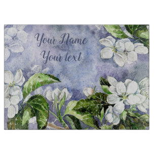 Planche À Découper Fleur de pommier Coupe B