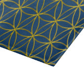 Planche À Découper Fleur de vie / Blume des Lebens - Or frontalier (Coin)