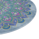 Planche À Découper Fleur De Vie - Mandala India Style 1 (Coin)