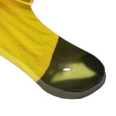 Planche À Découper Fleur d'Hibiscus jaune (Coin)