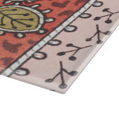 Planche À Découper Fleur d'illustration Rose sauvage Vintage (Coin)