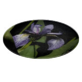 Planche À Découper Fleur d'Iris Drapeau Bleu (Coin)