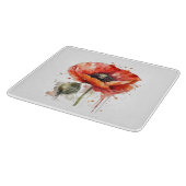 Planche À Découper Fleur Écarlate (Coin)
