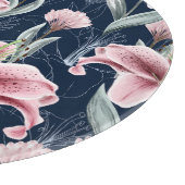 Planche À Découper Fleur Lilly Rose Motif sans couture. (Coin)