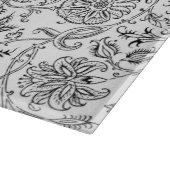 Planche à découper Fleur Noire (Coin)