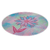 Planche À Découper Fleur Pastel à main mignonne (Coin)