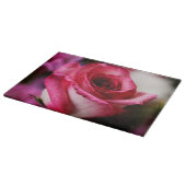 Planche À Découper Fleur rose rose (Coin)