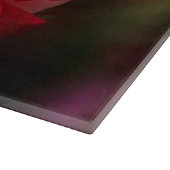 Planche À Découper Fleur rose rose (Coin)