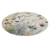 Planche À Découper Fleur sauvage aquarelle (Coin)