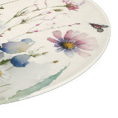 Planche À Découper Fleur sauvage aquarelle (Coin)