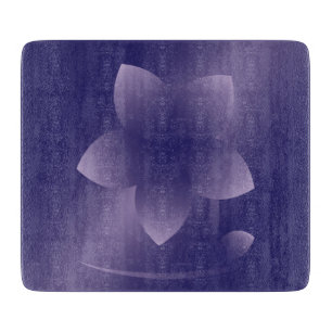 Planche À Découper Fleur violette
