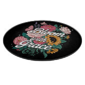 Planche À Découper Fleurir avec grâce (Coin)