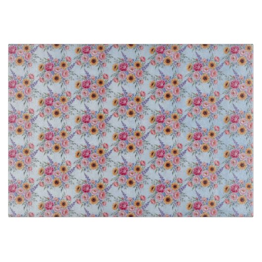 Planche À Découper Fleurs (Devant)