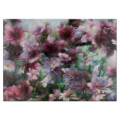 Planche À Découper Fleurs à éclaboussures de fleurs de cerisier (Devant)