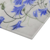 Planche À Découper Fleurs bleues (Coin)