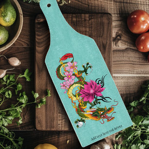 Planche À Découper Fleurs chinoises de cerisiers de Lotus