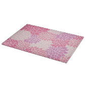 Planche À Découper Fleurs Dahlia, Motif De Fleurs, Dahlia Rose (Coin)