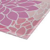 Planche À Découper Fleurs Dahlia Roses, Motif De Fleurs, Votre Nom (Coin)