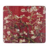 Planche À Découper Fleurs d'amandes Red Vincent van Gogh Peinture d'a (Devant)
