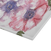 Planche À Découper Fleurs d'aquarelle (Coin)