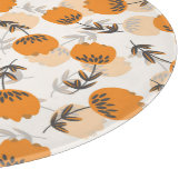 Planche À Découper Fleurs d'art populaire style scandinave (Coin)