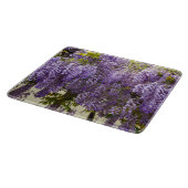 Planche À Découper Fleurs de bisteria violet (Coin)