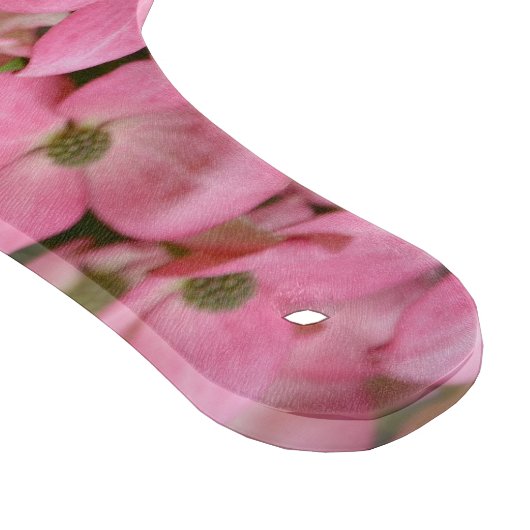 Planche À Découper Fleurs de bois de kousa rose (Coin)