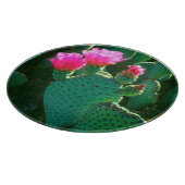 Planche À Découper Fleurs de Cactus Beavertail (Coin)