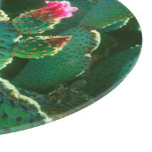 Planche À Découper Fleurs de Cactus Beavertail (Coin)