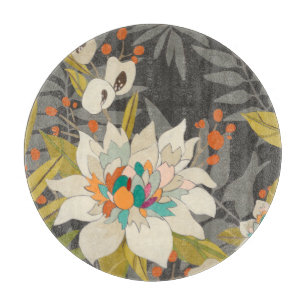 Planche À Découper Fleurs de crépuscule tropicaux