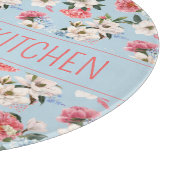 Planche À Découper Fleurs de Jardin Cottage Personnalisées (Coin)