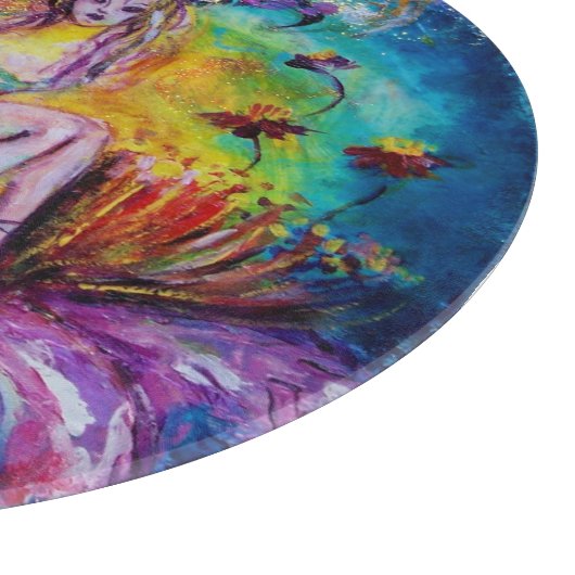 PLANCHE À DÉCOUPER FLEURS DE LA SOIRÉE (Coin)