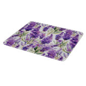 Planche À Découper Fleurs de lavande élégantes (Coin)